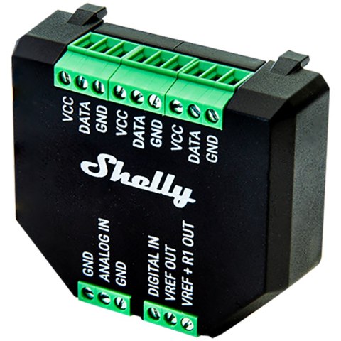 SHELLY Plus Add-on moduł łączący czyniki nieinteligentne do systemu SHELLY