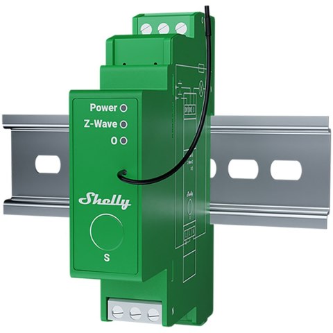 SHELLY Wave Pro Dimmer 1PM 1-kanałowy sterownik do sterowania oświetleniem z pomiarem mocy