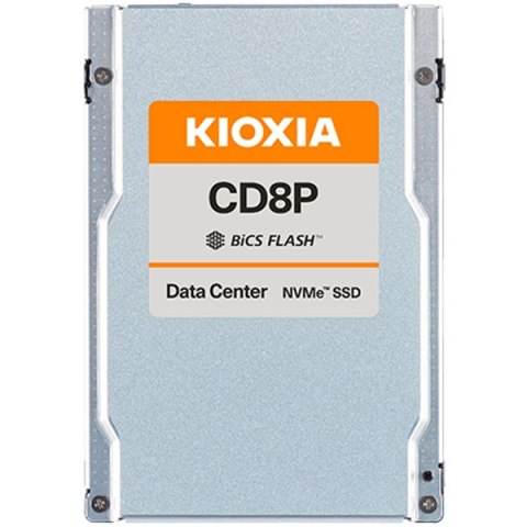 SSD Data Center Read Intensive KIOXIA CD8P-R 15.36TB PCIe Gen5 Single-port (128GT/s) NVMe 2.0, BiCS Flash TLC, 2.5" 15mm U.2, Re