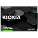 SSD KIOXIA EXCERIA 960GB SATA, 2.5", 7mm, Read/Write: 555/540 MBps, IOPS 81K/88K, TBW: 240