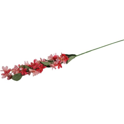 Gałązka z 5 różowymi azaliami o długości 90 cm