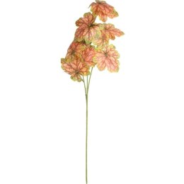 CALADIUM GAŁĄZKA LIŚCI OZDOBNYCH 82 CM KOLOR CZERWONY