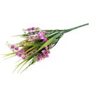 BUKIET 5 GAŁĄZEK Z KONWALIAMI 30 CM KOLOR RÓŻOWY