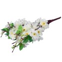 Bukiet 9 JABŁONI w kolorze BIAŁYM 38 cm
