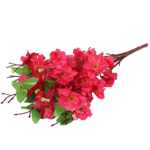Bukiet 9 JABŁONI w kolorze RÓŻOWYM 38 cm