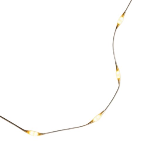 LAMPKI 10 LED ŚWIATEŁKA MIKRO DRUCIKI NA BATERIE ŚWIATŁO CIEPŁE BIAŁE