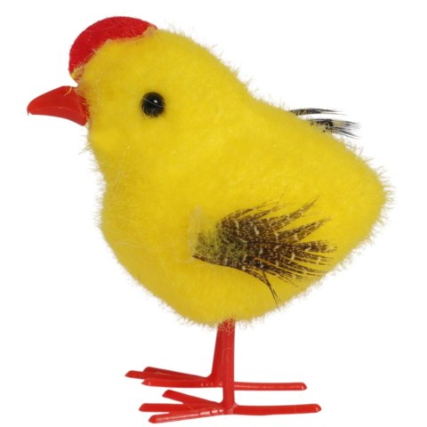KURCZAK 8CM KURCZACZEK WIELKANOCNY ŻÓŁTO BRĄZOWY KACZUSZKA KURKA