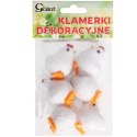 KURCZAKI wielkanocne do dekoracji kurczaczki 6 szt na STROIK