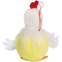 Kurka pluszowa zawieszka Ozdoba Wielkanocna Figurka 11 cm żółta