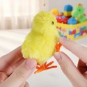 NAKRĘCANY KURCZACZEK ŻÓŁTA KURKA NAKRĘCANA TUPTA CHODZI 9 cm KURCZAK ŻÓŁTY