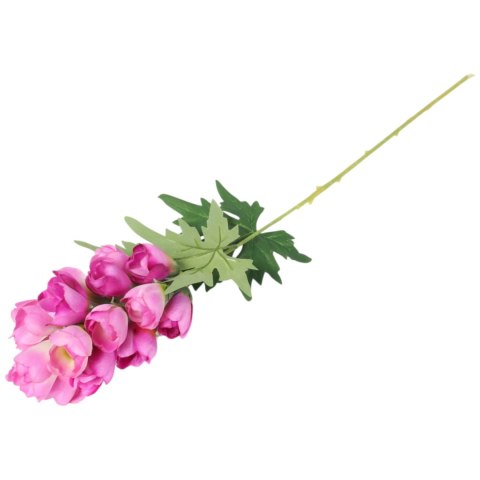 Gałązka pięknej ostróżki 65 cm kolor ciemno różowy