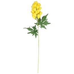 Gałązka pięknej ostróżki 65 cm kolor żółty