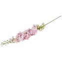 OSTRÓŻKA DELPHINIUM sztuczne kwiaty do wazonu jasno-różowa 106 cm