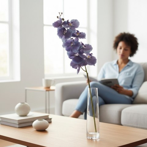 STORCZYK ORCHIDEA GAŁĄZKA 9 KWIATÓW 105 CM FIOLETOWA