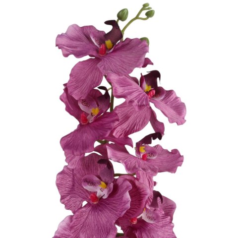STORCZYK ORCHIDEA GAŁĄZKA 9 KWIATÓW 105 CM GŁĘBOKA CZERWIEŃ