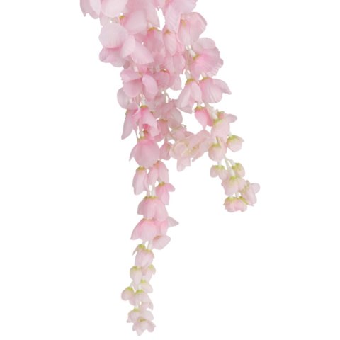 Wisteria Sztuczne Kwiaty Girlanda Glicynia Kwiaty Wiszące Balkon Taras Ślub różowa
