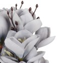 BUKIET MAGNOLII sztuczne kwiaty do wazonu KOMPOZYCJA czerwony 37 cm