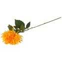 CHRYZANTEMA KWIAT SZTUCZNY do wazonu bordowa 64 cm