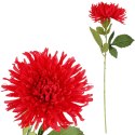 CHRYZANTEMA KWIAT SZTUCZNY do wazonu bordowa 64 cm