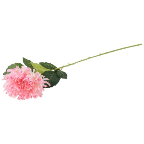 CHRYZANTEMA KWIAT SZTUCZNY do wazonu bordowa 64 cm
