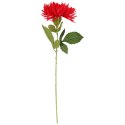 CHRYZANTEMA KWIAT SZTUCZNY do wazonu czerwona 64 cm