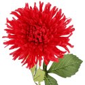 CHRYZANTEMA KWIAT SZTUCZNY do wazonu czerwona 64 cm