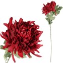 CHRYZANTEMA sztuczny kwiat do wazonu czerwona 68 cm