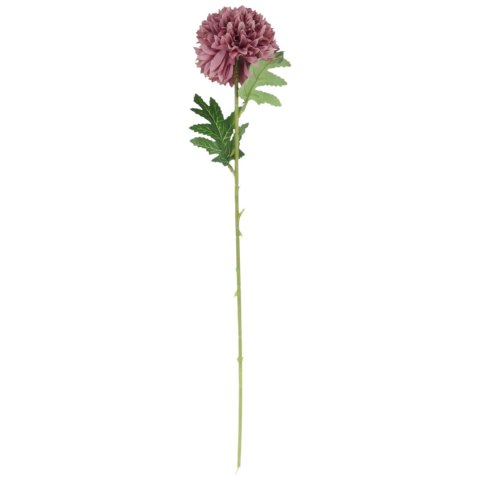 CHRYZANTEMA sztuczny kwiat do wazonu fioletowa 50 cm