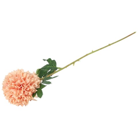 CHRYZANTEMA sztuczny kwiat do wazonu łososiowa 50 cm