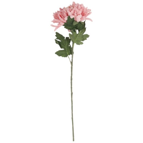 CHRYZANTEMA sztuczny kwiat do wazonu różowa 68 cm