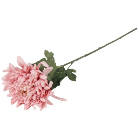 CHRYZANTEMA sztuczny kwiat do wazonu różowa 68 cm