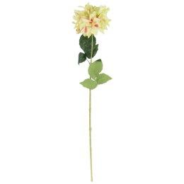 DALIA sztuczny kwiat do wazonu GEORGINIA zielona 64 cm