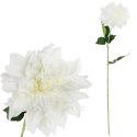 DALIA sztuczny kwiat do wazonu GEORGINIA żółta 64 cm