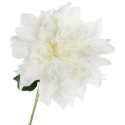 DALIA sztuczny kwiat do wazonu GEORGINIA żółta 64 cm