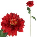 DALIA sztuczny kwiat do wazonu GEORGINIA żółta 64 cm