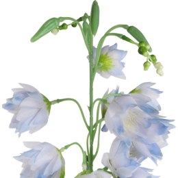 DZWONKI KWIAT SZTUCZNY do wazonu niebieski 85 cm