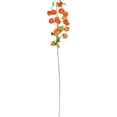 DZWONKI KWIAT SZTUCZNY do wazonu pomarańczowy 85 cm