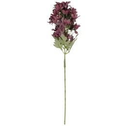 GAŁĄZKA KWIATÓW do wazonu HORTENSJA BUKIETOWA bordowa 58 cm