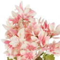 GAŁĄZKA KWIATÓW do wazonu HORTENSJA BUKIETOWA bordowa 58 cm