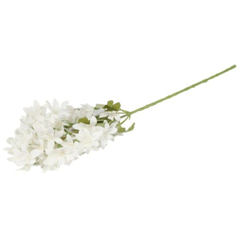 GAŁĄZKA KWIATÓW do wazonu HORTENSJA BUKIETOWA bordowa 58 cm