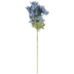 GAŁĄZKA KWIATÓW do wazonu HORTENSJA BUKIETOWA niebieska 58 cm