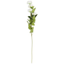 Gałązka 5 róż- biała KWIATY do wazonu 76 cm