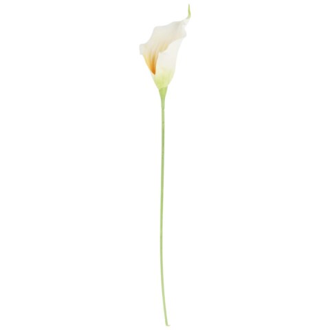 KALIA CALLA SILIKON GAŁĄZKA SZTUCZNA biała 67 cm