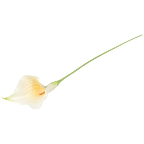 KALIA CALLA SILIKON GAŁĄZKA SZTUCZNA biała 67 cm
