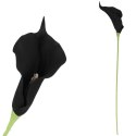 KALIA CALLA SILIKON GAŁĄZKA SZTUCZNA czarna 67 cm