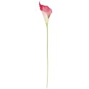 KALIA CALLA SILIKON GAŁĄZKA SZTUCZNA pomarańczowo-żółta 67 cm