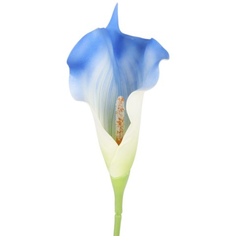 KALIA CALLA SILIKON GAŁĄZKA SZTUCZNA pomarańczowo-żółta 67 cm