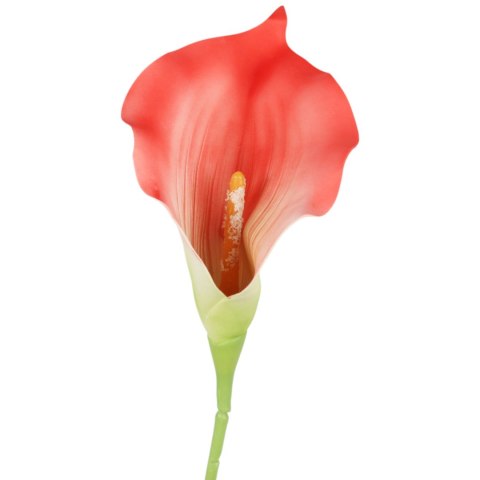 KALIA CALLA SILIKON GAŁĄZKA SZTUCZNA pomarańczowo-żółta 67 cm