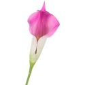 KALIA CALLA SILIKON GAŁĄZKA SZTUCZNA pomarańczowo-żółta 67 cm
