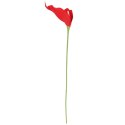 KALIA CALLA SILIKON GAŁĄZKA SZTUCZNA pomarańczowo-żółta 67 cm
